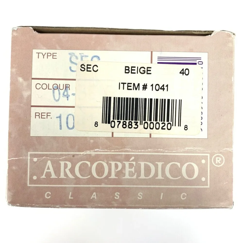Arcopédico Beautiful Woven Beige Orthopedic Shoes Euro Size 40 U.S. 9.5 NIB